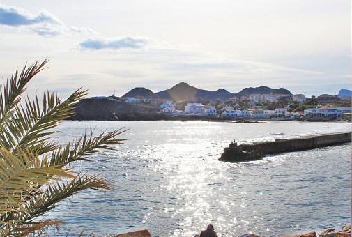 Cabo de Palos Harbour wall